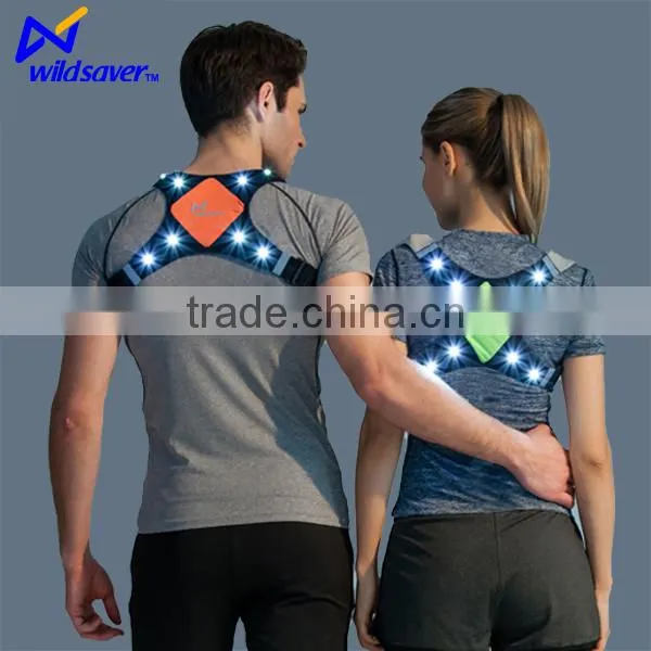 Fashion Design Reflective Safety Running Sports Vest Customised Oem photo-3