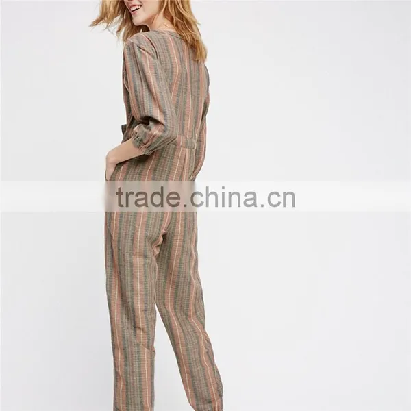Casual Long Sleeves Womens One Pieces Jumpsuit Romper photo-5