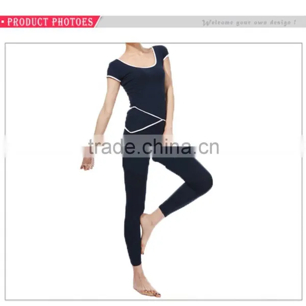 Wholesale Hot Sale The Latest Active Wear Fashional Women Yoga Wear Set photo-2