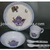 5 Pcs Melamine Dinner Set