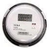 ANSI Socket Type Single Phase Watt Hour Meter , Energy Consumption Meter