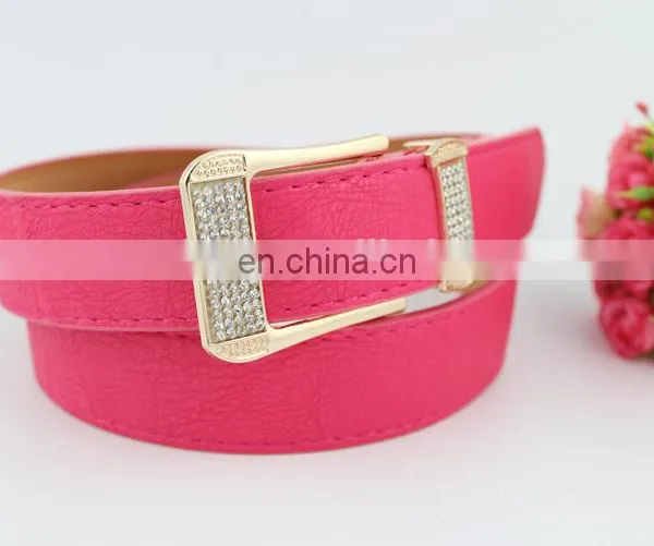Fashion Ladies Imitation Leather Belt Jeans Belt