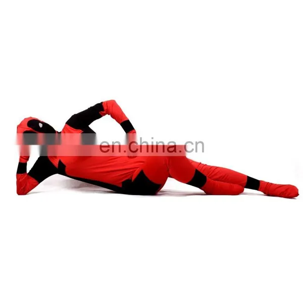 Simple Jumpsuit Cosplay Deadpool Costume photo-4