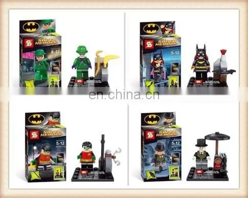 New toy S brand mini block plastic building block bricks construct toy