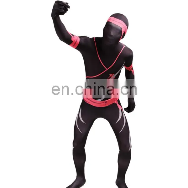 Ninja Costume Adult Full Body Suit 2nd Skin Zentai Halloween Fancy DressJapanese photo-3