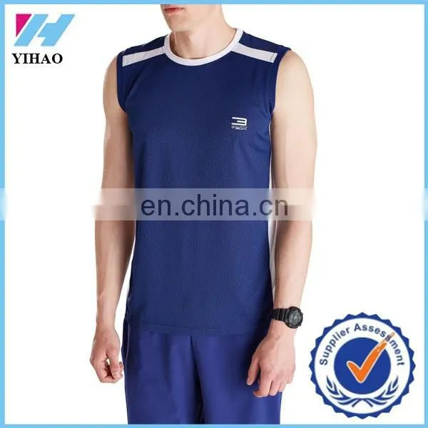 Dongguan Yihao Men Clothing Gym Stringer Sleeveless Shirts Singlet Sport Vest,tank Top Selling Products