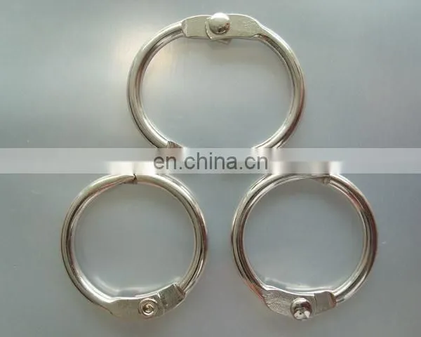 Wholesale Custom Metal Round Binder Book Ring for File Clips photo-5