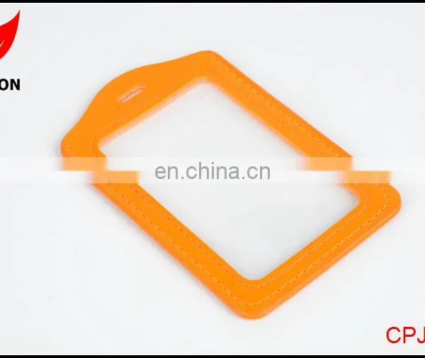 Factory Supply Transparent PU ID Card Holder photo-4