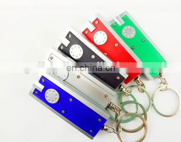 Promotional Gift LED Light Keychain, Creative Design Moulticolor Keychain, Factory Wholesale Plastic Keychain photo-2