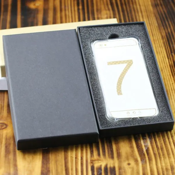 Paper Packaging Kraft Paper World Cover 6/7 Mobile Phone Film Gift Box in Mobile Phone Case
