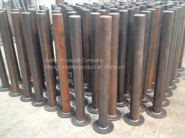 Traffic Steel Bollards With Pedestal or Not photo-3