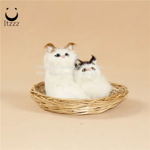 ITZZZ Плюшевый мягкий сидячий кот
