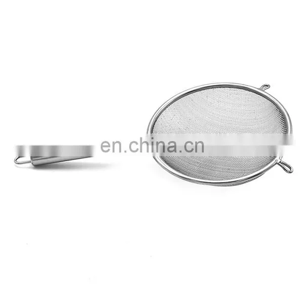 Stainless Steel Kitchen Tool Mesh Strainer With Handle photo-4