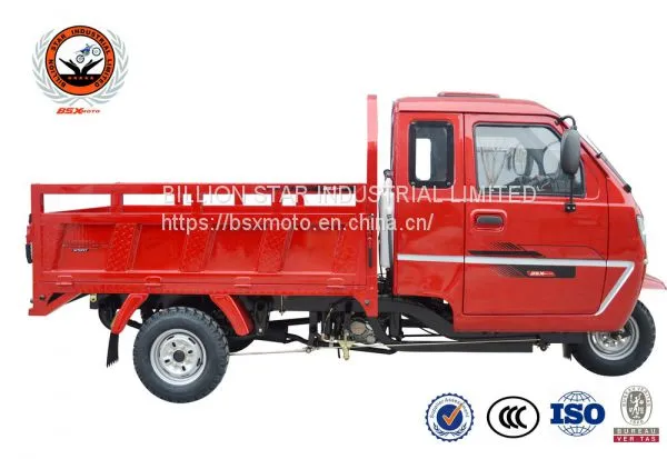 Lifan 250CC грузоподъемный Bajaj Tuk Tuk полукабиный трехколесный мотоцикл-трицикл