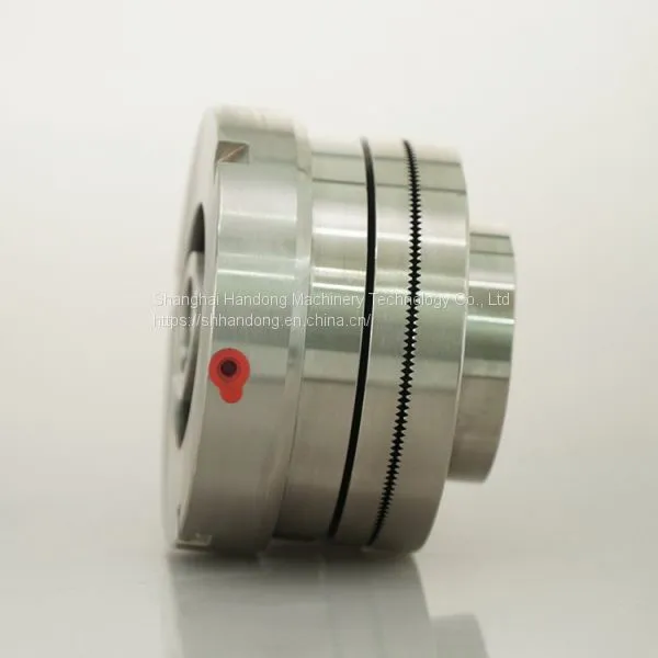 Pneumatic tooth clutch for automatic machine