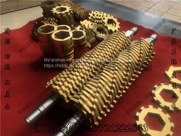 Factory Supply of Crushing Grille Decontamination Machine Blade Without a Single Drum Drum Drum Accessories Environmental Protection Equipment photo-4