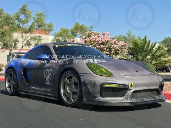 Km for 2012-2015 981 Carman Upgrade GT4 Bodykits PP Material photo-3