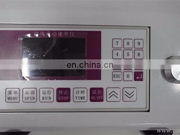 Melting Point Apparatus, Used Melt Flow Index, Melt Flow Rate Tester For Plastic photo-3