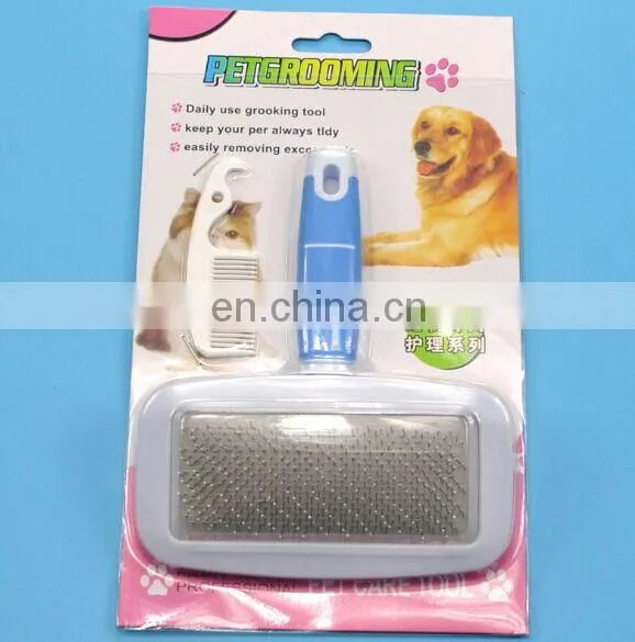 Pet Grooming Tools Dog Cleaning Brushes Bamboo Pet Hair Comb Dog Remover Comb photo-5