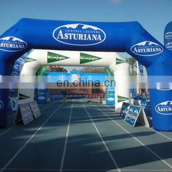 Race Arch Advertising Semicircle Start Line Inflatable Arches With Custom Logo for Half Marathon photo-2