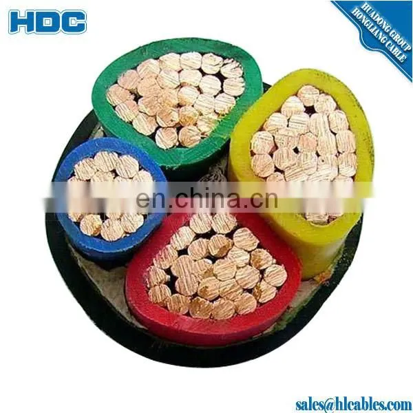 0.6/1KV Power Control Cable Tfr Cvv CV F-CV 0.6/1kV Al Cu Conductor XLPE Insulated PVC Sheathed Unarmoured IEC Standard photo-6