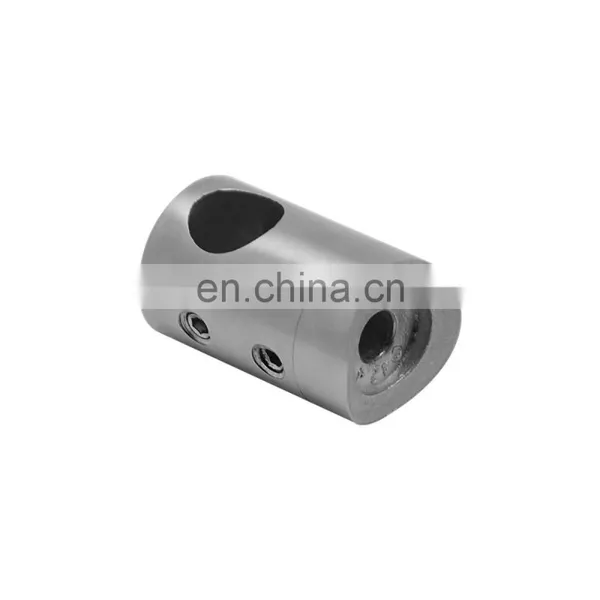 Stainless Steel Round 12mm/16mm Crossbar Holder and Connector for Pipe Railing