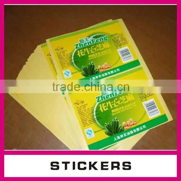 Water Proof Adhesive Wine Stickerr photo-4