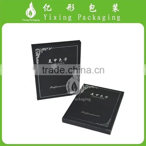 High Quality Handmade Leather Book Shape Packing for Nail Contributes Presents photo-2