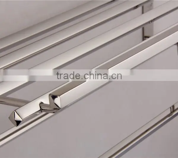 Wesda Made in China Stainless Steel Shelf Towel Rack Bathroom A082 photo-5