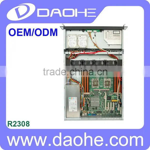 2U 8*2.5''/3.5'' HDD With 500W Power Supply Storage Server Rackmount Chassis photo-2