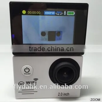 2.0" LCD WIFI Full HD 1080P SJ7000 Diving 30M Waterproof Action Sports Camera photo-3