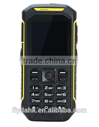 2.4inch Walkie Talkie GPS Rugged Waterproof IP67 Feature Mobile Phone X6 photo-2