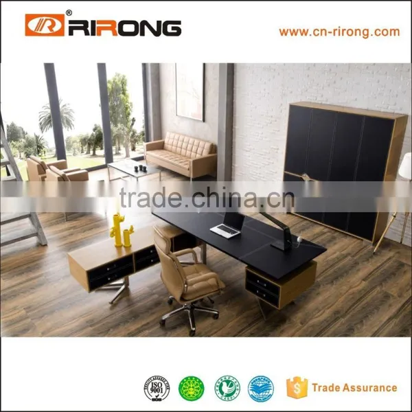 8035 Heated Office Design Leather Sectional Sofa photo-3