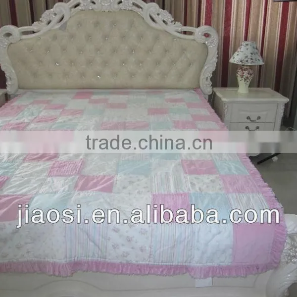100% Cotton Patchwork Quilt With Sham