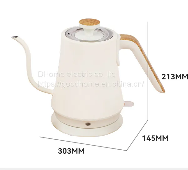 Electric Kettle 304 Stainless Steel Kettle With Thin Mouth Domestic Kettle（Wechat:13510231336）