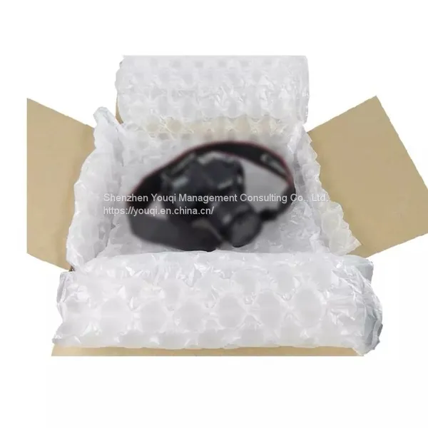 Carton Air Cushioned Bubble Wrapper/ Inflatable Protective Packing Film/ Customizable Bubble Film/ photo-4