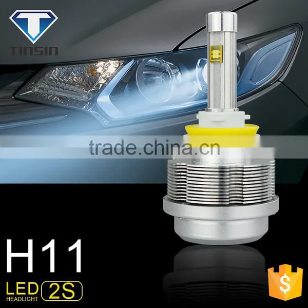 2015 New Products All in One Single Bulb Led Headlight,30w 3600lm 2s Fanless Auto Led Headlight for Automobile Car Accessories photo-3