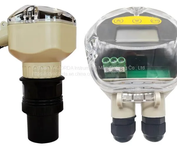 Non Contact Portable Wireless Ultrasonic Water Tank Liquid Depth Level Meter photo-2