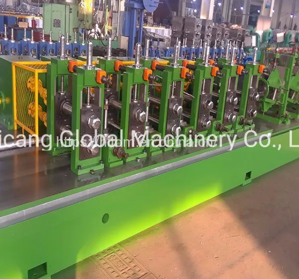 Galvanized Steel Quick Change High Frequency Pipe Profile Manufacturing Equipment photo-4
