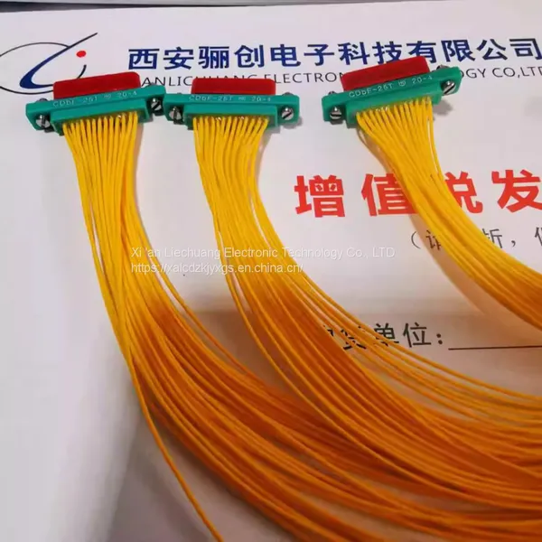 HD Rectangular connector CDBF-33T-30CM   CDBF-33Z-30CM