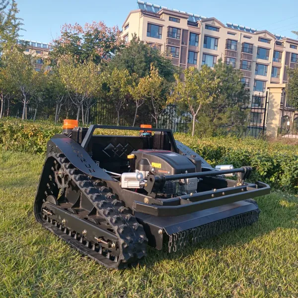 Wireless Radio Control Lawn Mower Trimmer for Sale photo-2
