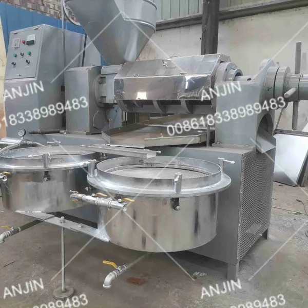 Rapeseed Oil Pressing Machine Sunflower Seeds Oil Presser Soybeans Extraction Screw Oil Press Machine photo-5