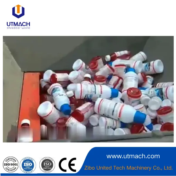 Adjustable Output Size and Consistent Shredding Single Shaft Shredder photo-5