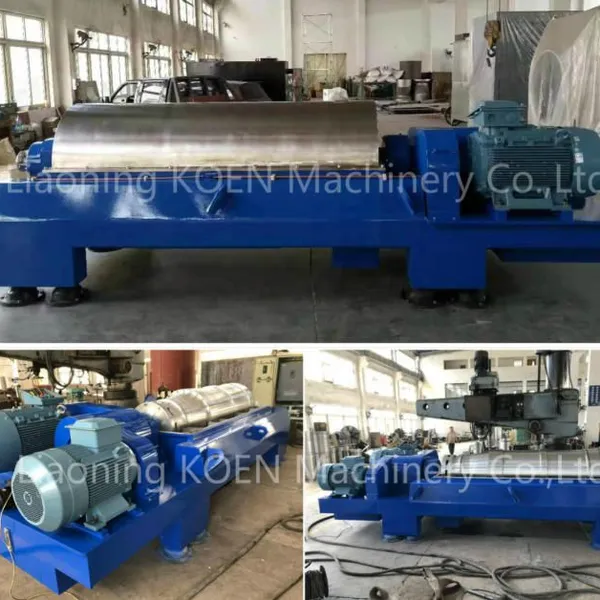 Lw Series Continuous Horizontal Decanter Centrifuge Separator for Extracting Fruit Juice,Protein,Soybean Centrifuge photo-5