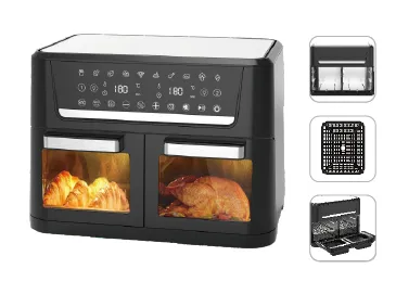 Ultra Large Capacity/dual Chamber Air Fryer/visual Air Electric Fryer（Wechat/whatsapp:008613510231336） photo-2