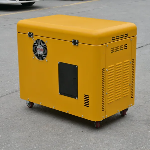 Portable 6KW Dual Power Silent Petrol Generator Electric/Recoil Start Low Noise 68dB photo-4