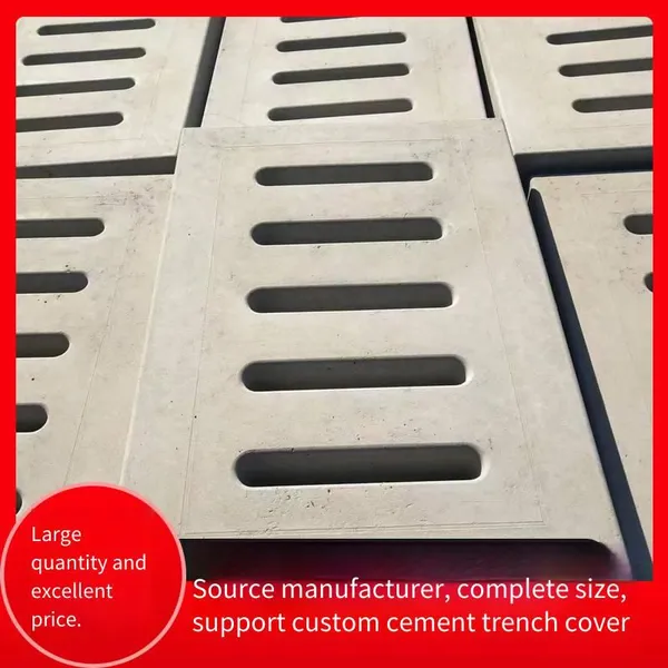 Precast Concrete Cement Drain Cover, Sewer Leak Cover, Not Easy to Deform, Customized According to Drawings photo-5