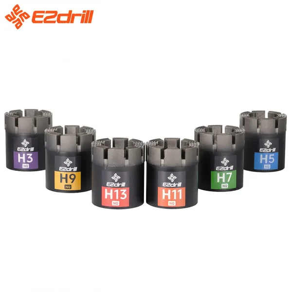 Ezdrill Aq/Nq/Bq/Hq/Pq/Hard Rock Mining Rock Coring Rig Diamond Impregnated Core Drill Bits photo-5