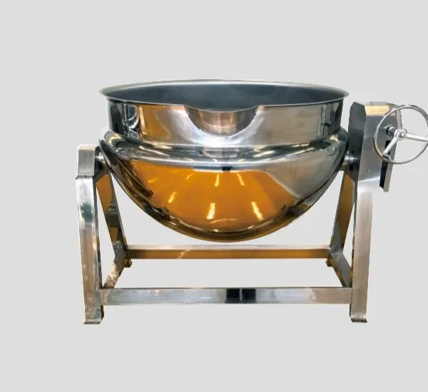 304 Stainless Steel Steam Interlayer Heating Kettle With 220V 10KW Power