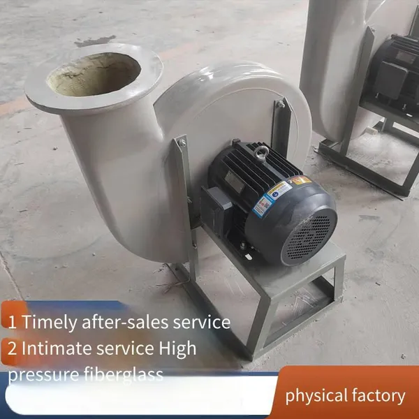 High Wind Pressure Type Anti-corrosion Centrifugal Fan, Made of Frp Material, Fiberglass Induced Draft Fan, Blower Material photo-3